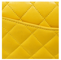 Chanel Quilted Yellow Timeless Bag