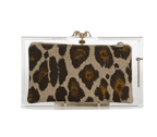 Charlotte Olympia Transparent Perspex Pandora Classic Clutch