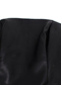 De La Vali Connie Faux Leather Mini Dress