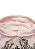 Loewe Pink Herbarium Embroidered Hoodie