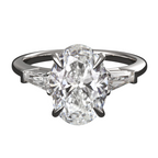 Lab Grown 2CT Oval Cut Diamond