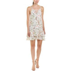 The Kooples Floral Lace Up Silk dress