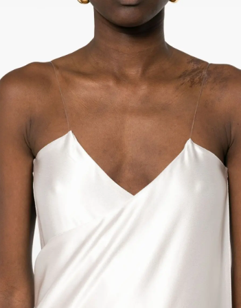 Magda Butrym  Silk Crepe Maxi Dress