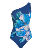 Gottex Wild Flower One Shoulder One Piece