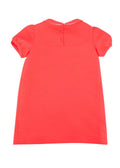 Kids 8Y Coral Textured Dress