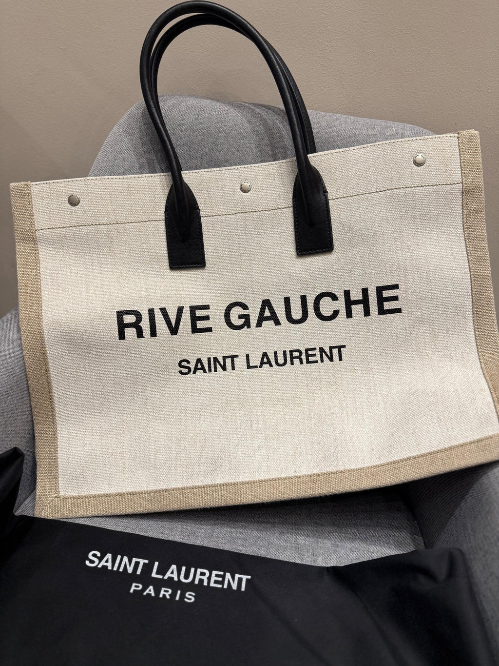 Saint Laurent Rive Gauche Large Tote