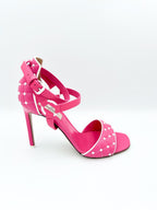 Valentino Pink Rockstud Sandals