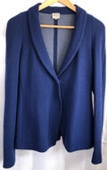 Collezioni Blue Lightweight Wool Blend Blazer