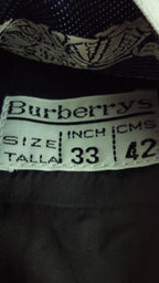 Burberry Grey Vintage Wool Blazer