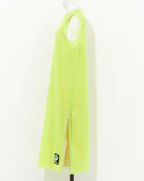 Neon Sequin Embellished Midi Dress