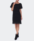 Velvet by Graham & Spencer Gustina Lace Black Dress