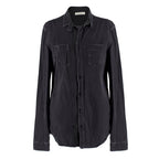 Pierre Balmain Charcoal Denim Shirt