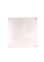 Hermes Pink/White Adada Baby Blanket