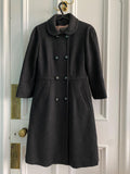 Dolce & Gabbana Charcoal Double Breasted Pea Coat