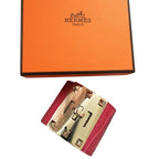 Hermes Rose Scheherazade Kelly Dog Cuff