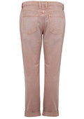 Current/Elliott Dusty Pink Boyfriend Jeans