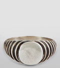 Maor Lira Sterling Silver Signet Ring Size 9