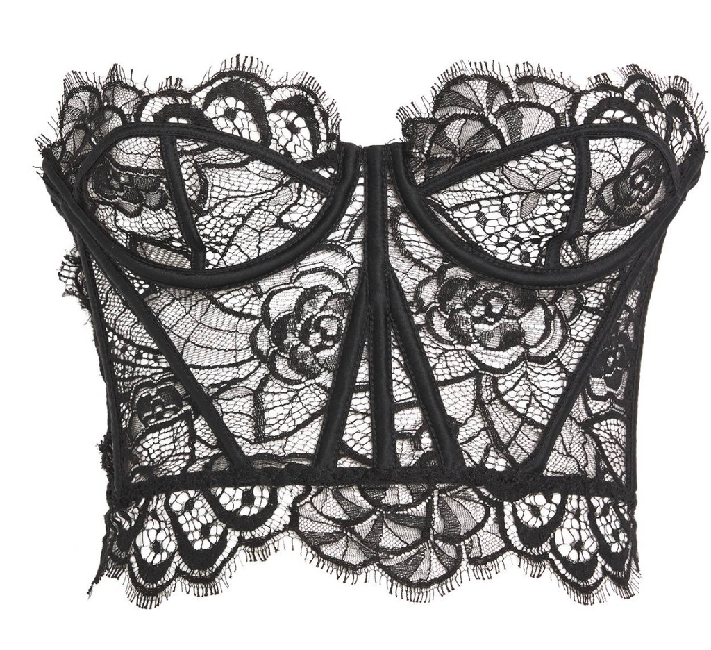 Kiki de Montparnasse Lace Coquette Bustier