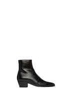 Black Leather Joey 45 Boots