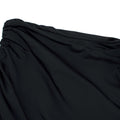 Maygel Coronel Black One-Shoulder Draped Mirmar Dress