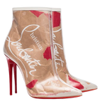 Christian Louboutin Limited Edition PVC Heeled Boots