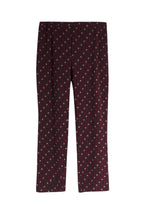 Diane Von Furstenberg Red Tavolara Trousers