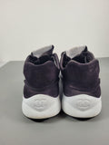 Chanel Black Suede Low Top Logo Sneakers