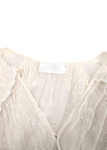 Zimmermann White Lace Midi Dress
