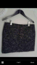 Karl Lagerfeld black & white Fleck Skirt