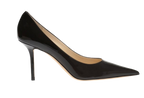 Jimmy Choo Black Patent Leather Stiletto Heel