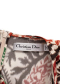 Dior Silk Patterned Maxi Dress