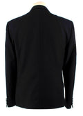 Dolce & Gabbana Black Wool Single Breasted Blazer