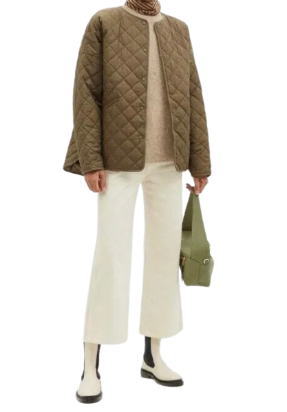 Toteme Sand Quilted Jacket