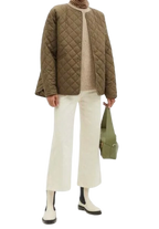 Toteme Sand Quilted Jacket