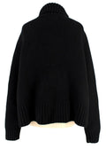 Black Merino Wool Roberta Jumper