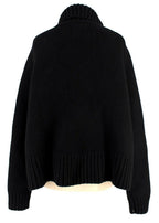 Black Merino Wool Roberta Jumper