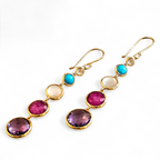 Ippolita Multi Gem Lollipop Earrings