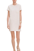 Hermes White Cotton T-Shirt Dress