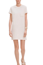 Hermes White Cotton T-Shirt Dress