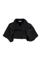 Balenciaga Black Halterneck Waistcoat Silk Top