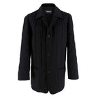Agnona Black Cashmere Coat