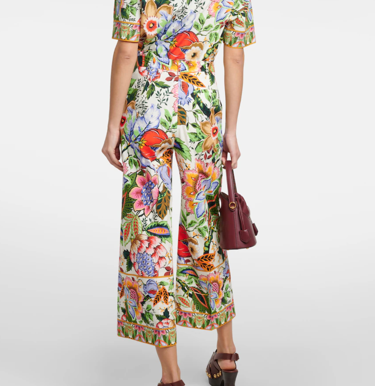 Etro Floral Cotton Culottes