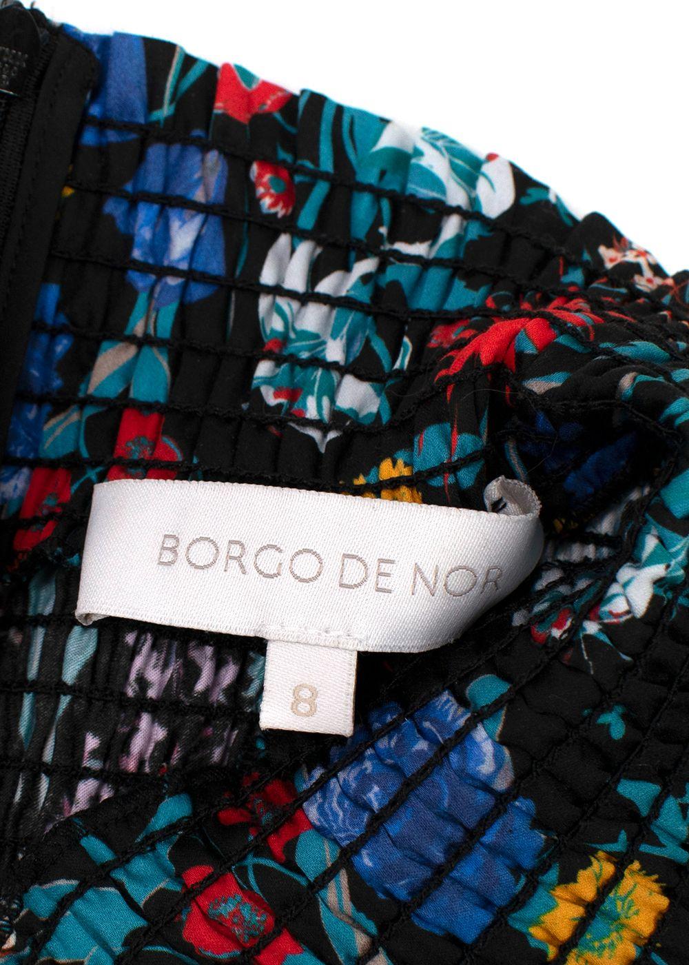 Borgo De Nor Catri Shirred Mini Dress