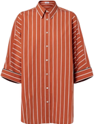 Brunello Cucinelli Striped Cotton Shirt