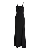 Isabel Marant Kapri Cowl-Neck Crepe Maxi Dress