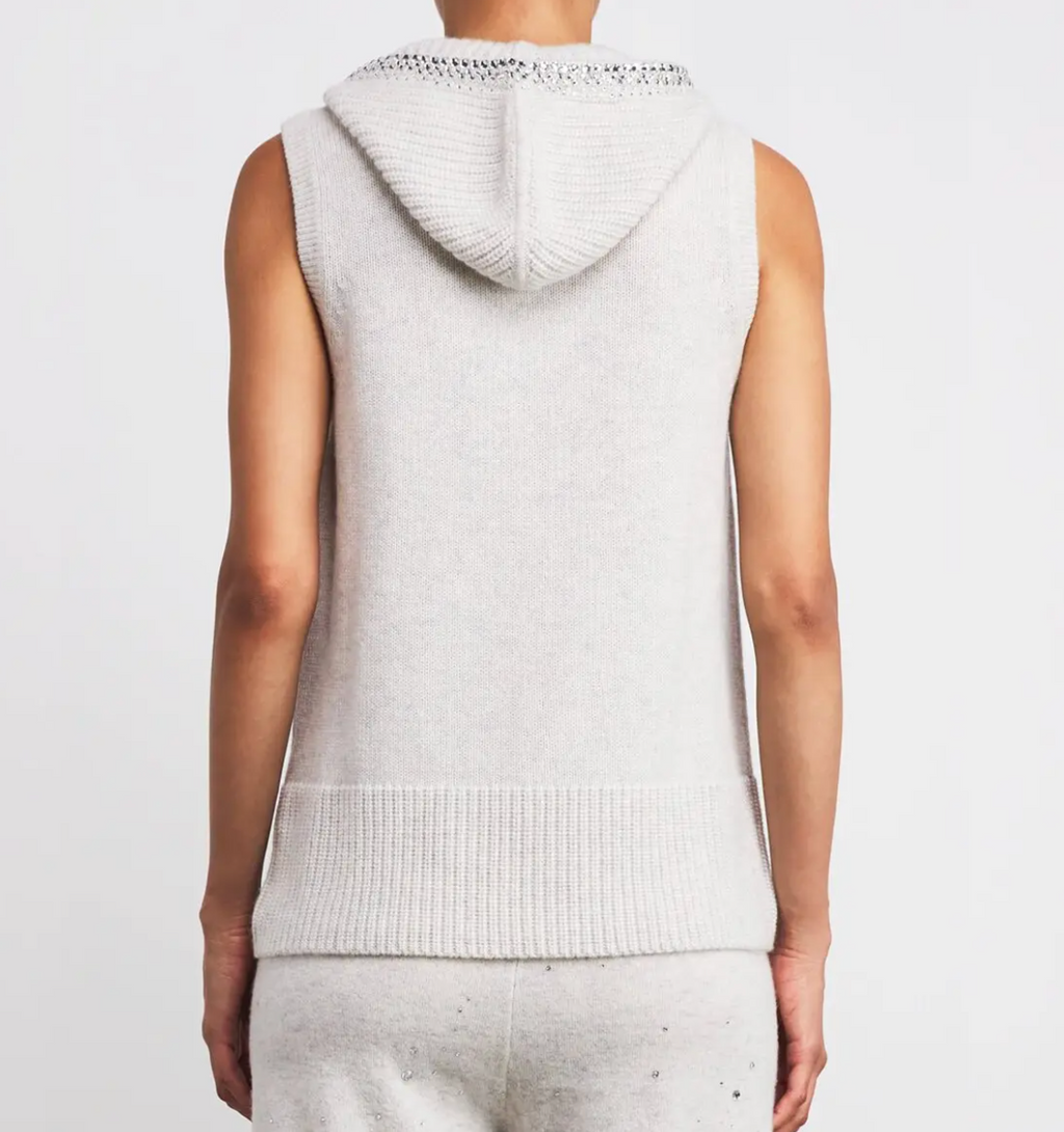 William Sharp Swarovski Crystal-Embellished Sweater Vest