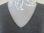 Charcoal Fine Knit Merino Wool Sweater