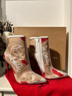 Christian Louboutin Limited Edition PVC Heeled Boots