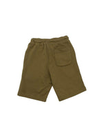 khaki cotton jersey shorts 4Y