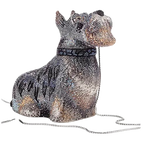 Judith Lieber Crystal Terrier Clutch